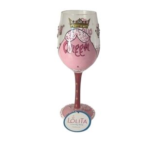Lolita • Queen II Wine Glass ~ 15oz / 9"
